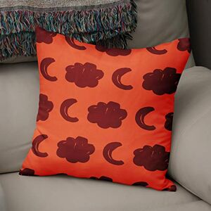 Bonamaison Decorative Cushion Cover Orange & Bordeux, Throw Pillow Covers, Home Decorative Pillowcases for Livingroom, Sofa, Bedroom, Size: 43X43 Cm Designed and Manufactured in Turkey Bonamaison Decorative Cushion Cover Orange & Bordeux, Throw Pillow Covers, Home Decorative Pillowcases for Livingroom, Sofa, Bedroom, Size: 43X43 Cm Designed and Manufactured in Turkey