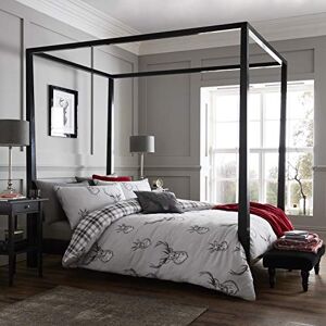 Catherine Lansfield Stags Grey Bed Linen 200 x 200 + 2 (70 x 90) Catherine Lansfield Stags Grey Bed Linen 200 x 200 + 2 (70 x 90)