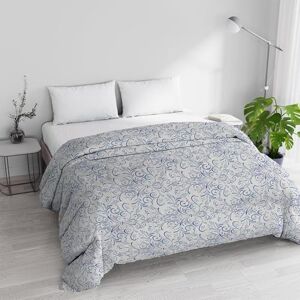 Italian Bed Linen Winter Quilted Quilt for Double Bed 250 x 245 cm DoubleFace Basic Pattern ORNATO TEX; Made in Italy; Reversible Duvet in Soft Microfibre 200 g/m²; Machine Washable Italian Bed Linen Winter Quilted Quilt for Double Bed 250 x 245 cm DoubleFace Basic Pattern ORNATO TEX; Made in Italy; Reversible Duvet in Soft Microfibre 200 g/m²; Machine Washable