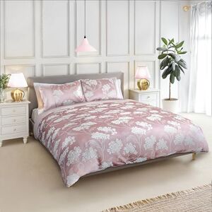 Emma Barclay Blossom - Blush Pink Jacquard Duvet Set - King Emma Barclay Blossom - Blush Pink Jacquard Duvet Set - King