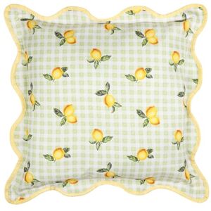 furn. Fruits Lemons Polyester Filled Cushion – Water Resistant Gingham Lemon Fruit Outdoor Wiggle Piped Edge Decorative Pillow (Sage 45x45cm) furn. Fruits Lemons Polyester Filled Cushion – Water Resistant Gingham Lemon Fruit Outdoor Wiggle Piped Edge Decorative Pillow (Sage 45x45cm)