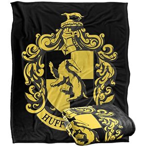 LOGOVISION HARRY POTTER Hufflepuff Crest 3 Officially Licensed Silky Touch Super Soft Throw Blanket 152 x 127 cm LOGOVISION HARRY POTTER Hufflepuff Crest 3 Officially Licensed Silky Touch Super Soft Throw Blanket 152 x 127 cm