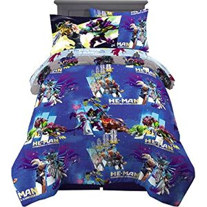 Franco Comforter and Sheet Set with Sham, Microfiber, He- Man and The Masters of The Universe, 5 Piece Twin Size Franco Comforter and Sheet Set with Sham, Microfiber, He- Man and The Masters of The Universe, 5 Piece Twin Size