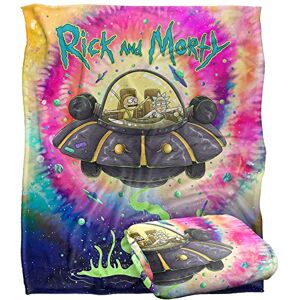 LOGOVISION RICK AND MORTY Blanket, 152 x 127 cm Spacial Breakthrough Silky Touch Super Soft Throw Blanket LOGOVISION RICK AND MORTY Blanket, 152 x 127 cm Spacial Breakthrough Silky Touch Super Soft Throw Blanket
