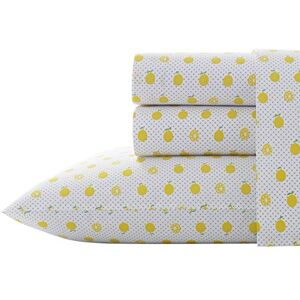 Poppy & Fritz Lemons Sheet Set, Twin, Bright Yellow Poppy & Fritz Lemons Sheet Set, Twin, Bright Yellow
