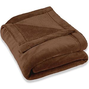 CelinaTex Montreal cuddly blanket microfibre blanket Coral fleece XXL 220 x 240 cm brown CelinaTex Montreal cuddly blanket microfibre blanket Coral fleece XXL 220 x 240 cm brown