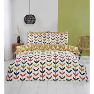 Rapport Home Jules Floral Microfibre Duvet Cover Set Double Multicoloured Rapport Home Jules Floral Microfibre Duvet Cover Set Double Multicoloured