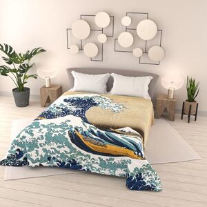 Italian Bed Linen SD51 Summer Quilt 100 g Dream of Author Made in Italy, Digital Print Quilted Bedspread 100% Polyester Microfibre, Double Bed Blanket 260 x 270 cm Italian Bed Linen SD51 Summer Quilt 100 g Dream of Author Made in Italy, Digital Print Quilted Bedspread 100% Polyester Microfibre, Double Bed Blanket 260 x 270 cm