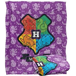 LOGOVISION HARRY POTTER Cartoony Hogwarts Officially Licensed Silky Touch Super Soft Throw Blanket 152 x 127 cm LOGOVISION HARRY POTTER Cartoony Hogwarts Officially Licensed Silky Touch Super Soft Throw Blanket 152 x 127 cm