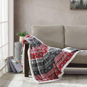 Eddie Bauer Fair Isle Blanket - Reversible Sherpa Fleece, Soft & Cozy Eddie Bauer Fair Isle Blanket - Reversible Sherpa Fleece, Soft & Cozy