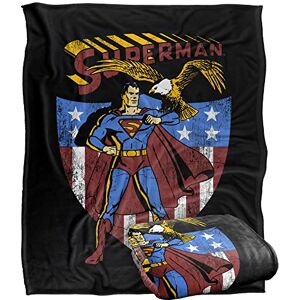 LOGOVISION SUPERMAN All American Officially Licensed Silky Touch Super Soft Throw Blanket 152 x 127 cm LOGOVISION SUPERMAN All American Officially Licensed Silky Touch Super Soft Throw Blanket 152 x 127 cm