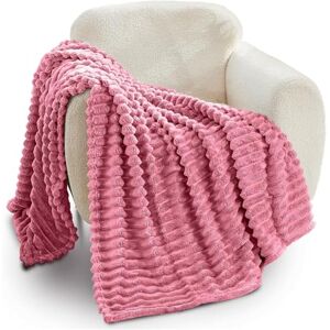 GC GAVENO CAVAILIA Fleece Throw Blanket Soft Fluffy Throws For Sofas, Bed, Settee, Couch Extra Warm Large Blanket Throw Easycare, Anti Allergic Double 150x200 Cm Berry GC GAVENO CAVAILIA Fleece Throw Blanket Soft Fluffy Throws For Sofas, Bed, Settee, Couch Extra Warm Large Blanket Throw Easycare, Anti Allergic Double 150x200 Cm Berry