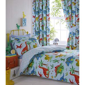 Kampala Hill Homespace Direct Roarsome Dinos Kids Duvet Cover Set Dinosaurs Reversible Easy Care Bedding Childrens Bed Linen with Pillowcases Single Kampala Hill Homespace Direct Roarsome Dinos Kids Duvet Cover Set Dinosaurs Reversible Easy Care Bedding Childrens Bed Linen with Pillowcases Single