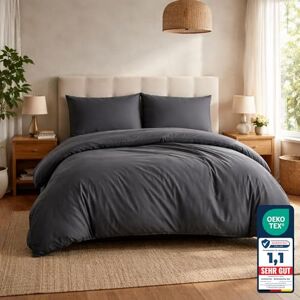Komfortec Premium Bed Linen - Microfibre Anthracite Komfortec Premium Bed Linen - Microfibre Anthracite
