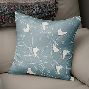 Bonamaison Decorative Cushion Cover Random Pattern, Throw Pillow Covers, Home Decorative Pillowcases for Livingroom, Sofa, Bedroom, Size:43X43 Cm Designed and Manufactured in Turkey Bonamaison Decorative Cushion Cover Random Pattern, Throw Pillow Covers, Home Decorative Pillowcases for Livingroom, Sofa, Bedroom, Size:43X43 Cm Designed and Manufactured in Turkey