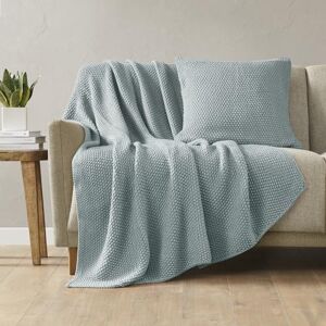 INK+IVY Bree Knit Throw Blanket for Bed, Sofa, and Couch, Lightweight, Breathable, Soft & Cozy Summer Blanket, Throw (50 in x 60 in) Light Blue INK+IVY Bree Knit Throw Blanket for Bed, Sofa, and Couch, Lightweight, Breathable, Soft & Cozy Summer Blanket, Throw (50 in x 60 in) Light Blue