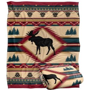 LOGOVISION Jq Licensing Moose Lodge Silky Touch Super Soft Throw Blanket 152 X 127 Cm LOGOVISION Jq Licensing Moose Lodge Silky Touch Super Soft Throw Blanket 152 X 127 Cm
