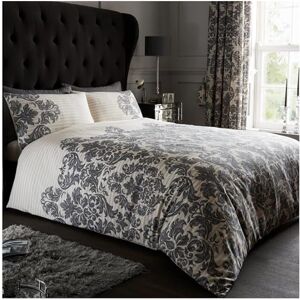 GC GAVENO CAVAILIA Gaveno Cavailia Luxurious Empire Damask Bed Set with Duvet Cover and Pillow Cases, Polyester-Cotton, Cream, Single GC GAVENO CAVAILIA Gaveno Cavailia Luxurious Empire Damask Bed Set with Duvet Cover and Pillow Cases, Polyester-Cotton, Cream, Single