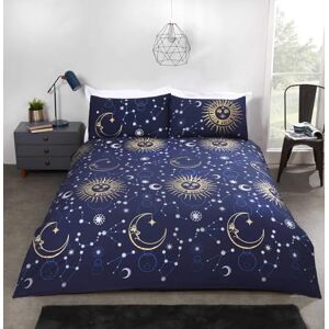 Rapport Home Navy Reversible Duvet Set - Duvet Set Rapport Home Navy Reversible Duvet Set - Duvet Set