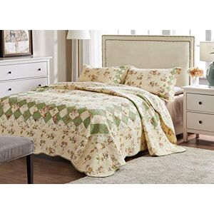Greenland Home Fashions Ivory Quilt Set - Quilt Set Greenland Home Fashions Ivory Quilt Set - Quilt Set