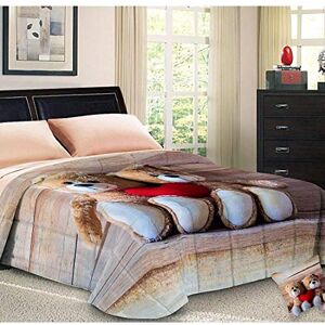 PETTI Artigiani Italiani , Hypoallergenic, Microfiber, Cozy and Warm, Printed Duvet, 100% Made in Italy, Sweetness, Bed 180 (170/180 x 190/200) PETTI Artigiani Italiani , Hypoallergenic, Microfiber, Cozy and Warm, Printed Duvet, 100% Made in Italy, Sweetness, Bed 180 (170/180 x 190/200)