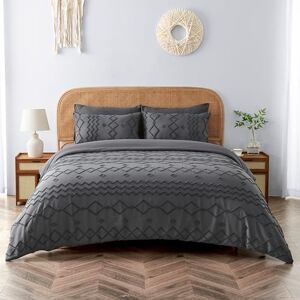 GC GAVENO CAVAILIA Microfiber Duvet Cover King Size Warm Cosy Thermal Comforter Cover Charcoal GC GAVENO CAVAILIA Microfiber Duvet Cover King Size Warm Cosy Thermal Comforter Cover Charcoal