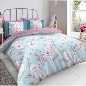 GC GAVENO CAVAILIA Reversible Floral Bedding Double Bed Set With Pillowcases Flower Duvet Cover (200x200 cm) Blossom Soft Comforter Cover Washable GC GAVENO CAVAILIA Reversible Floral Bedding Double Bed Set With Pillowcases Flower Duvet Cover (200x200 cm) Blossom Soft Comforter Cover Washable