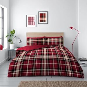GC GAVENO CAVAILIA Geometric Double Duvet Cover Sets Check Bedding & Linen Set Hypoallergenic Quilt Cover Red Bed Covers GC GAVENO CAVAILIA Geometric Double Duvet Cover Sets Check Bedding & Linen Set Hypoallergenic Quilt Cover Red Bed Covers