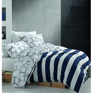 Bonateks , Single Ranforce duvet cover set, 100% cotton, duvet cover: 160 x 220 cm, fitted sheet: 160 x 240 cm, pillowcase: 50 x 70 cm (1 piece) Bonateks , Single Ranforce duvet cover set, 100% cotton, duvet cover: 160 x 220 cm, fitted sheet: 160 x 240 cm, pillowcase: 50 x 70 cm (1 piece)