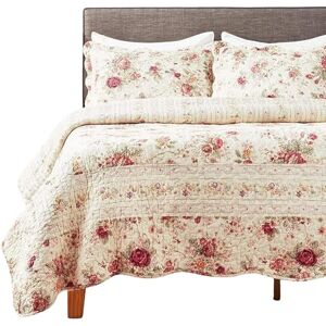 Greenland Home Antique Rose King Quilt Set - Quilt set Greenland Home Antique Rose King Quilt Set - Quilt set
