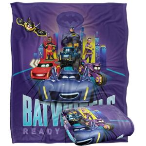 LOGOVISION Batwheels Blanket, 152 x 127 cm Bam Coming at You Silky Touch Super Soft Throw Blanket LOGOVISION Batwheels Blanket, 152 x 127 cm Bam Coming at You Silky Touch Super Soft Throw Blanket