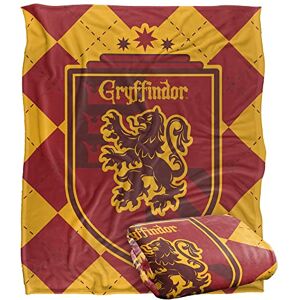 LOGOVISION HARRY POTTER Gryffindor Plaid Sigil Officially Licensed Silky Touch Super Soft Throw Blanket 152 x 127 cm LOGOVISION HARRY POTTER Gryffindor Plaid Sigil Officially Licensed Silky Touch Super Soft Throw Blanket 152 x 127 cm