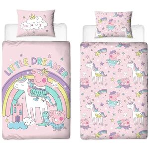 Character World Peppa Pig Official Toddler Cot Bed Duvet Cover Bedtime Design Reversible 2 Sided Junior Bedding Including Matching Pillow Case Brands Character World Peppa Pig Official Toddler Cot Bed Duvet Cover Bedtime Design Reversible 2 Sided Junior Bedding Including Matching Pillow Case Brands