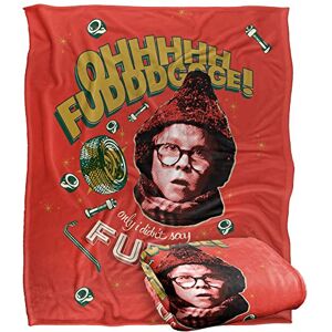 LOGOVISION A CHRISTMAS STORY Oh Fudge Silky Touch Super Soft Throw Blanket 152 x 127 cm LOGOVISION A CHRISTMAS STORY Oh Fudge Silky Touch Super Soft Throw Blanket 152 x 127 cm