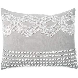 Peri Home Geo 100% Cotton Pillow Sham - Grey Peri Home Geo 100% Cotton Pillow Sham - Grey