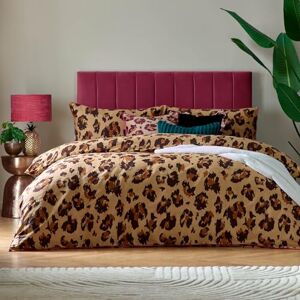 Furn True Leopard Print Duvet Cover Set - Bedding Set Furn True Leopard Print Duvet Cover Set - Bedding Set