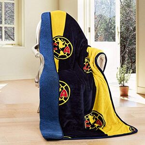 Club America Silk Touch Sherpa Lined Throw Blanket 50x60 Club America Silk Touch Sherpa Lined Throw Blanket 50x60