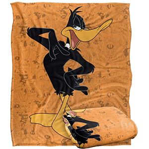 LOGOVISION LOONEY TUNES Blanket, 152 x 127 cm, Daffy Duck Character Silky Touch Super Soft Throw LOGOVISION LOONEY TUNES Blanket, 152 x 127 cm, Daffy Duck Character Silky Touch Super Soft Throw