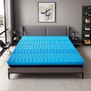 GC GAVENO CAVAILIA Super King Memory Foam Mattress Topper With 7 Zone Pressure Relief – 6 CM Deep Orthopedic Superking Mattress Topper For Back Pain (198x203 cm) GC GAVENO CAVAILIA Super King Memory Foam Mattress Topper With 7 Zone Pressure Relief – 6 CM Deep Orthopedic Superking Mattress Topper For Back Pain (198x203 cm)