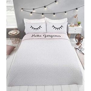 Rapport Home Hello Gorgeous Polka Dot King Size Duvet Cover Set Reversible Bedding Bed Set Bed Linen Rapport Home Hello Gorgeous Polka Dot King Size Duvet Cover Set Reversible Bedding Bed Set Bed Linen