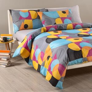 Caleffi Cotton Double Duvet Cover Set with Double Duvet Cover 255 x 200 cm with Flap 40 cm + 2 Pillow Cases for Bed 50 x 80 cm, Soft Durable and Washable Double Duvet Cover Set Caleffi Cotton Double Duvet Cover Set with Double Duvet Cover 255 x 200 cm with Flap 40 cm + 2 Pillow Cases for Bed 50 x 80 cm, Soft Durable and Washable Double Duvet Cover Set