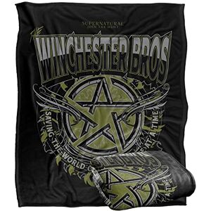 LOGOVISION SUPERNATURAL Winchester Bros Officially Licensed Silky Touch Super Soft Throw Blanket 152 x 127 cm LOGOVISION SUPERNATURAL Winchester Bros Officially Licensed Silky Touch Super Soft Throw Blanket 152 x 127 cm