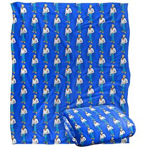 LOGOVISION SCOOBY DOO! Fred Character Pattern Officially Licensed Silky Touch Super Soft Throw Blanket 152 x 127 cm LOGOVISION SCOOBY DOO! Fred Character Pattern Officially Licensed Silky Touch Super Soft Throw Blanket 152 x 127 cm