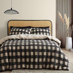 Catherine Lansfield Natural Duvet Cover Set - Single Catherine Lansfield Natural Duvet Cover Set - Single