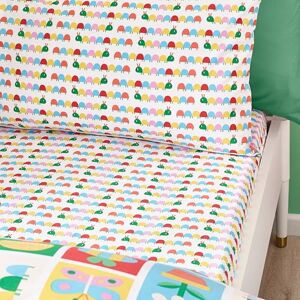 Catherine Lansfield - Curious Caterpillar - Bright - Easy Care - Bed Sheet Catherine Lansfield - Curious Caterpillar - Bright - Easy Care - Bed Sheet