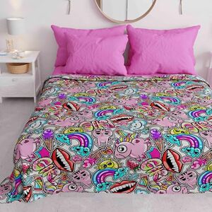 PETTI Artigiani Italiani - Single Bedspread for Boys and Girls Spring Summer 165 x 260 cm Murals Design - Bedspread PETTI Artigiani Italiani - Single Bedspread for Boys and Girls Spring Summer 165 x 260 cm Murals Design - Bedspread