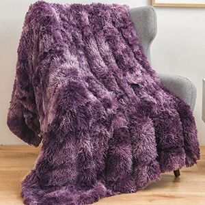 GONAAP Faux Fur Throw Blanket Super Soft Cozy Plush Fuzzy Shaggy Blanket for Couch Sofa Bed (Tie-dye Violet Purple, Throw(50"x60")) GONAAP Faux Fur Throw Blanket Super Soft Cozy Plush Fuzzy Shaggy Blanket for Couch Sofa Bed (Tie-dye Violet Purple, Throw(50"x60"))