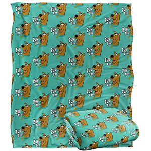 LOGOVISION SCOOBY DOO! Ruh Roh Face Pattern Officially Licensed Silky Touch Super Soft Throw Blanket 152 x 127 cm LOGOVISION SCOOBY DOO! Ruh Roh Face Pattern Officially Licensed Silky Touch Super Soft Throw Blanket 152 x 127 cm