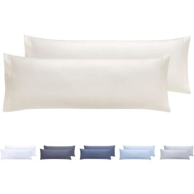 TODOCAMA Brand Microfiber Pillowcase Set - Hypoallergenic - 90x40cm - Beige TODOCAMA Brand Microfiber Pillowcase Set - Hypoallergenic - 90x40cm - Beige