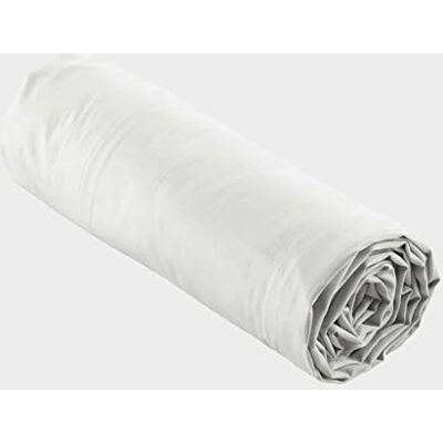 Douceur d'Intérieur - Percale Cotton Fitted Sheet - 180x200cm Douceur d'Intérieur - Percale Cotton Fitted Sheet - 180x200cm